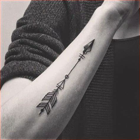 feminine arrow tattoo meaning|More.